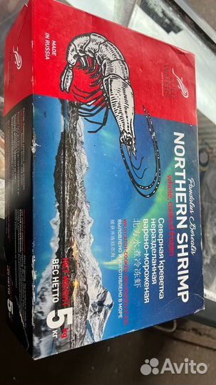 Креветка Северная РФ