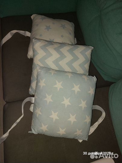 Борты подушки в кроватку