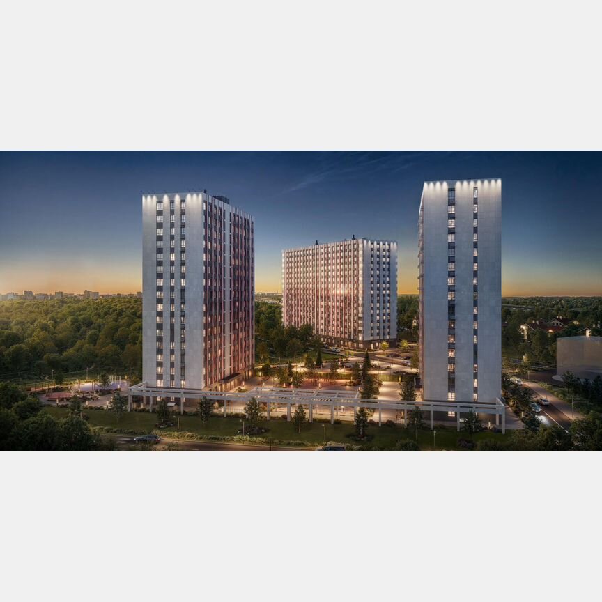 1-к. квартира, 33,1 м², 10/16 эт.