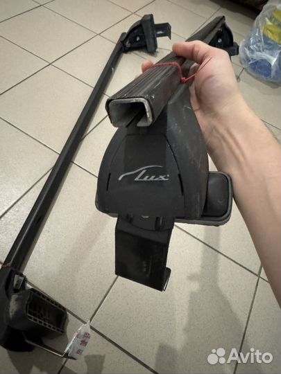 Багажник на крышу lux skoda fabia