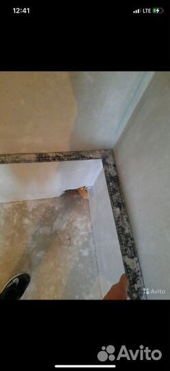 Механизированная штукатурка стен под обои