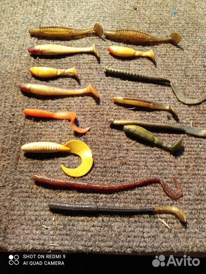 Силиконовые приманки из США