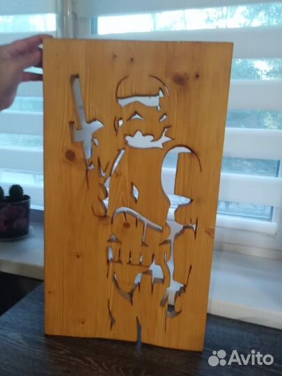 Картина из дерева