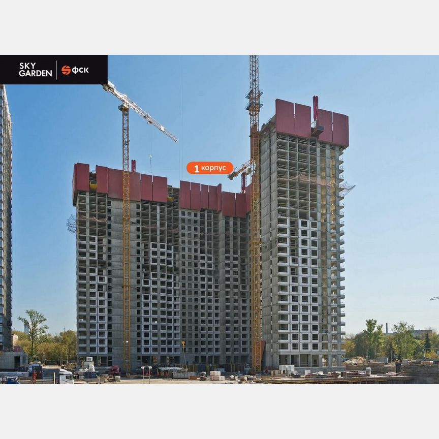 1-к. квартира, 43,1 м², 17/28 эт.