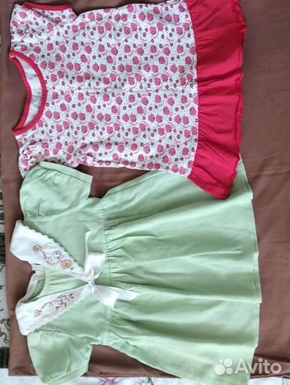 Детская одежда для девочки пакетом