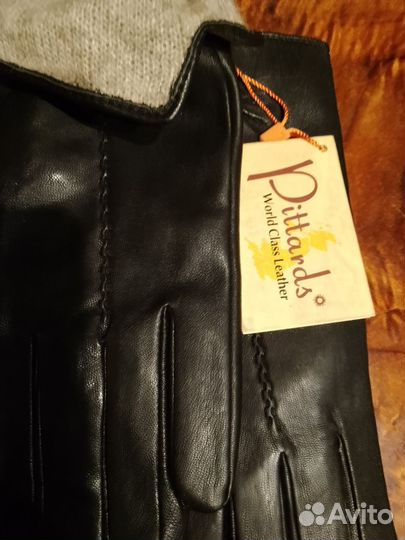 Мужские кожаные перчатки женские