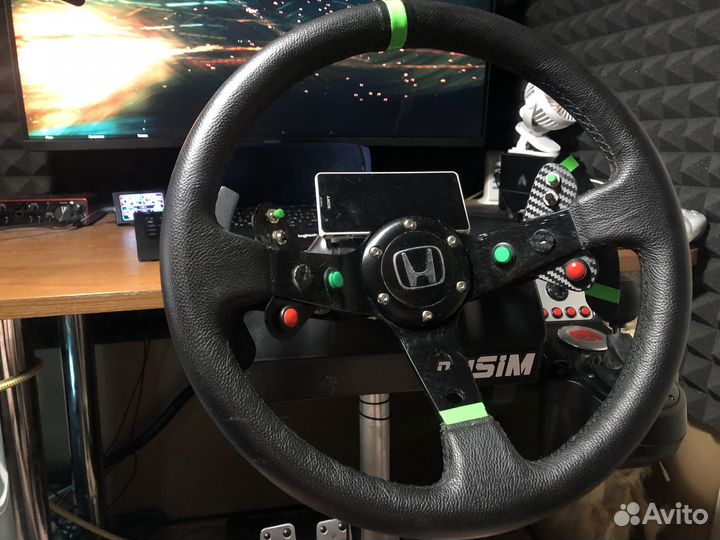 Игровой руль logitech G27 + стойка