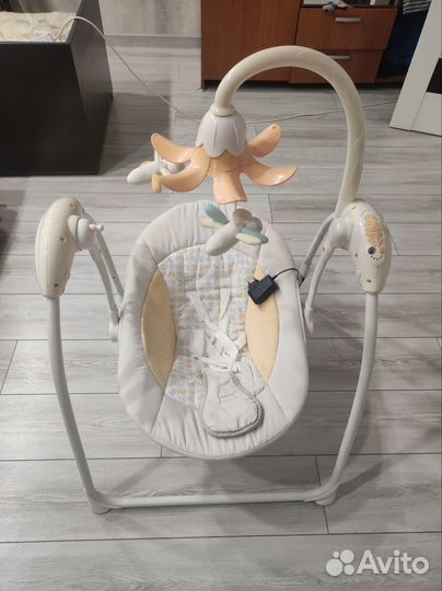 Детские электронные качели для новорожденных