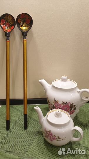 Чайник заварочный ссср,ложки