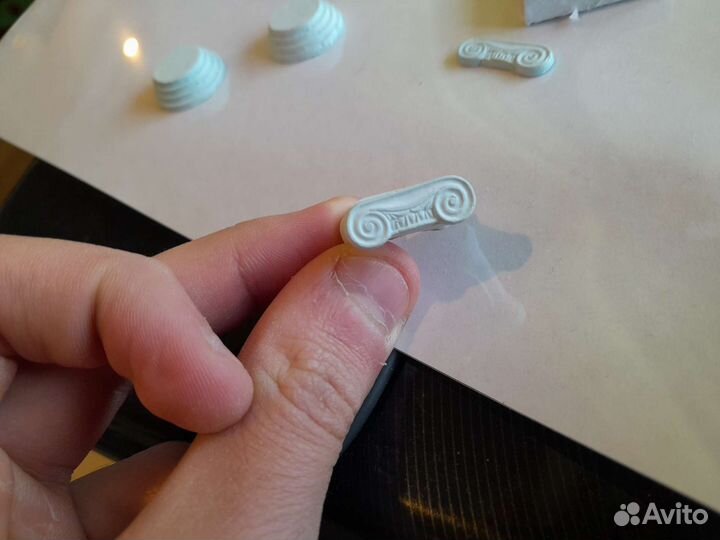 Архитектурные макеты 1:87, детали для колонн