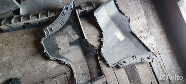 Боковые накладки заднего бампера bmw x5 e70