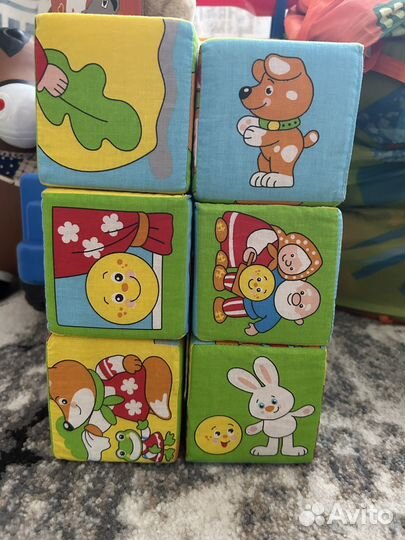 Кубики мякиши