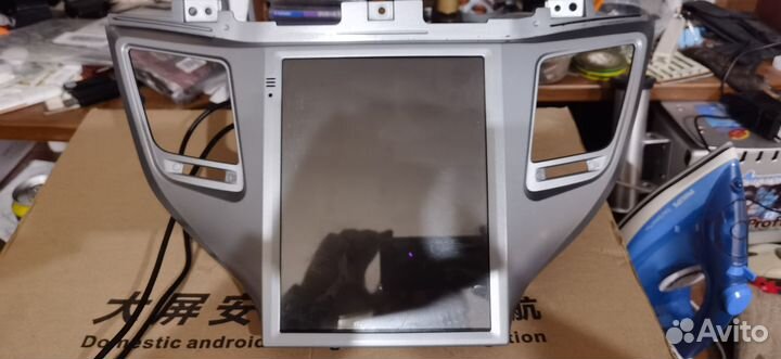 Штатная магнитола для Хендай Туксон 3 (тесла)