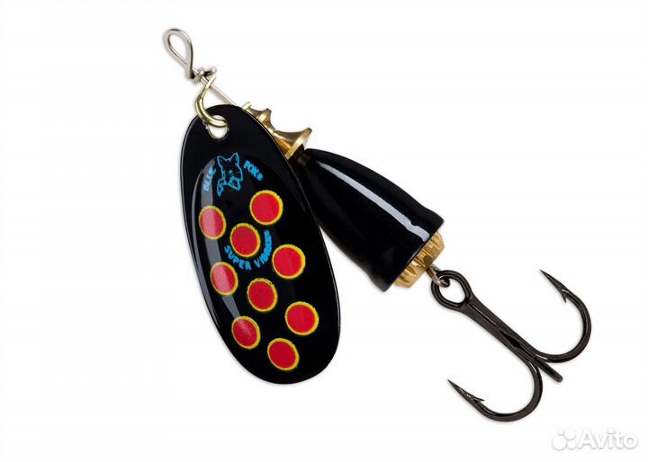 Блесна blue FOX Vibrax Hot Pepper 3 цвет BYY