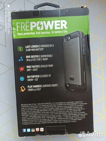 Чехол-акб LifeProof Power 2600mAh для iPhone 6/6s