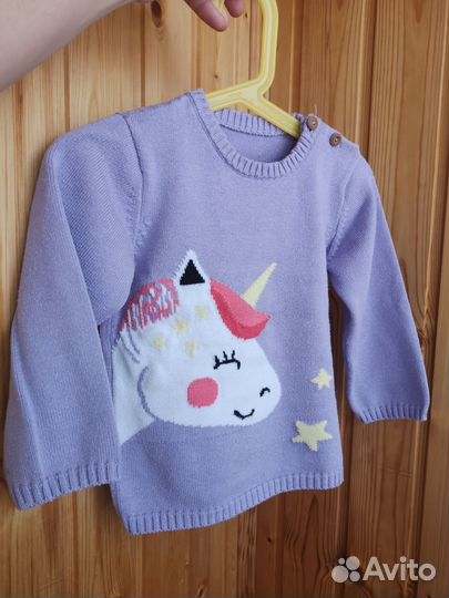 Свитер для девочки 86