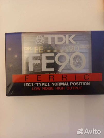 Аудиокассеты новые запечатанные tdk