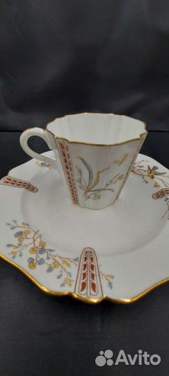 Чайные тройки Wedgwood Англия 19 век клейма 1868