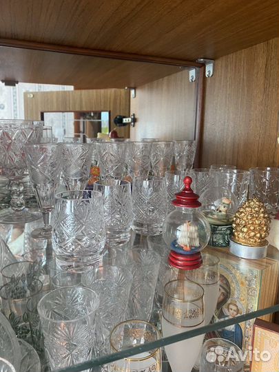 Хрустальная посуда СССР