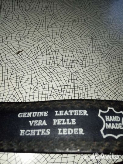 Ремень ручной работы бу 113х3 см