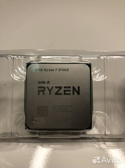 Процессор AMD Ryzen 7 5700X 8 ядер 16 потоков, AM4
