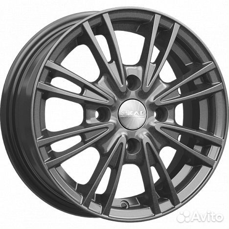 R14 4x100 5,5J ET45 D54,1 Скад Пантера графит