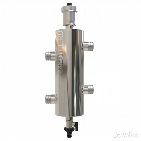 Гидрострелка 40 кВт 1 контур нержавейка aisi304