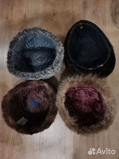 Зимняя мужская б/у шапка