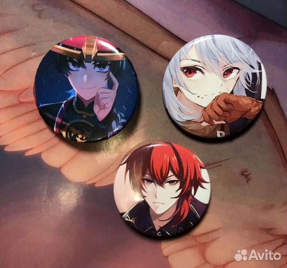 Алексею Значок Скарамучча