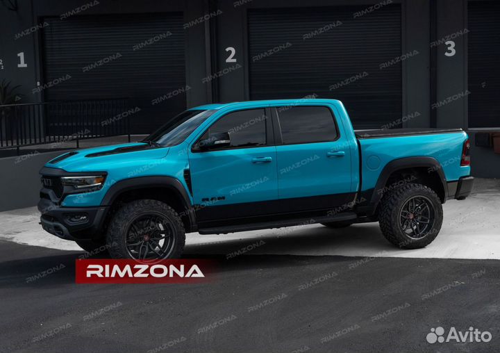 Кованые диски R20 на Ford Raptor F450