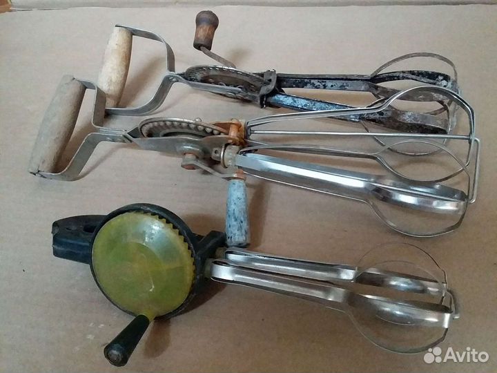 Миксер ручной механический СССР