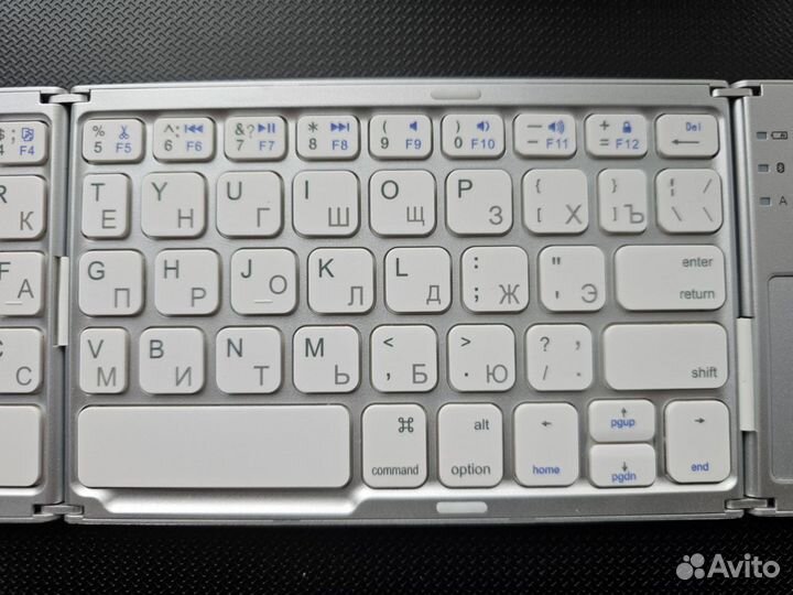 Клавиатура bluetooth B033 с тачпадом русская new