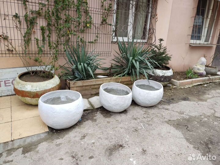 Кадка кашпо вазон для растений 60-120 литров