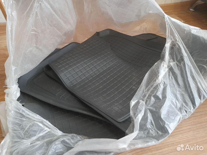 Коврик салона резиновый к-т 4 шт, в Черниковке