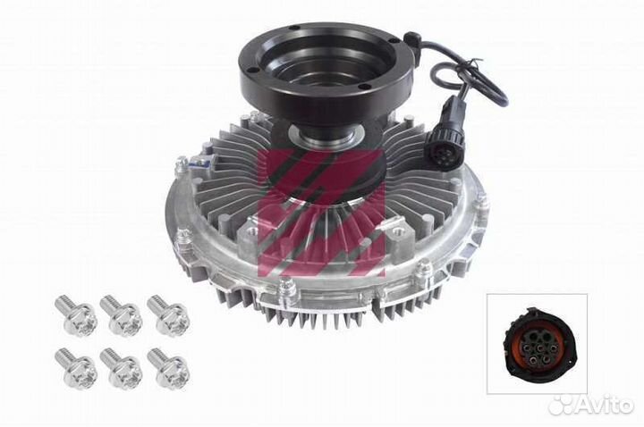 Вискомуфта вентилятора Renault без крыльчатки