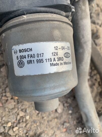 Трапеция дворников volkswagen jetta 6