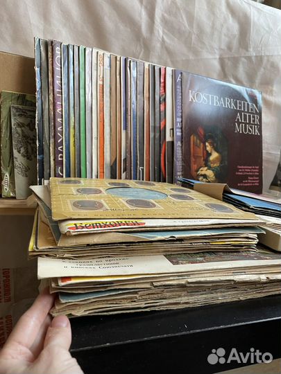 Пластинки классика СССР пакетом