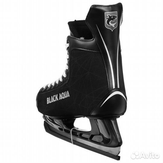 Коньки хоккейные BlackAqua HS-207, р. 40