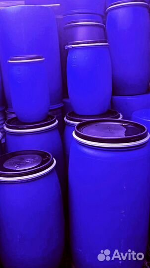 Бочка пластиковая 230л, Бочки Бочка пищевая 227л