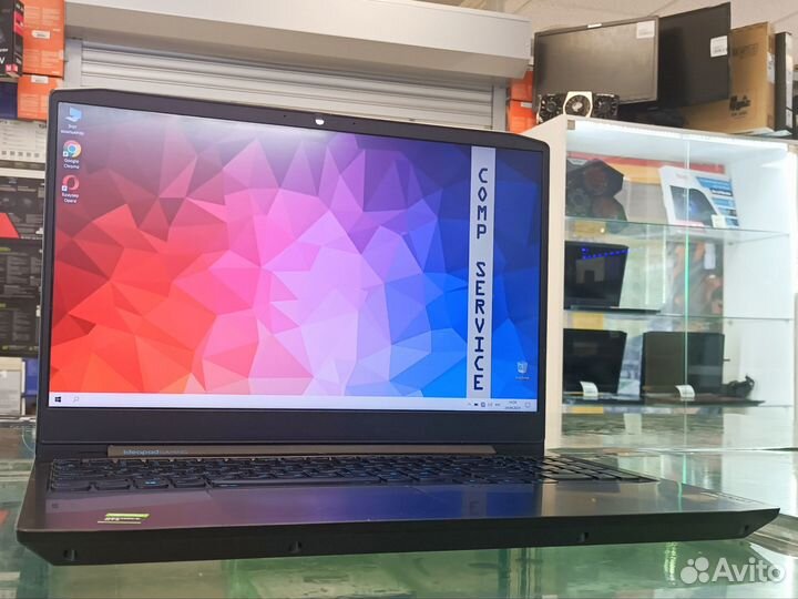 Ноутбук Lenovo FHD i5 10gen 16gb SSD GTX 1650Ti