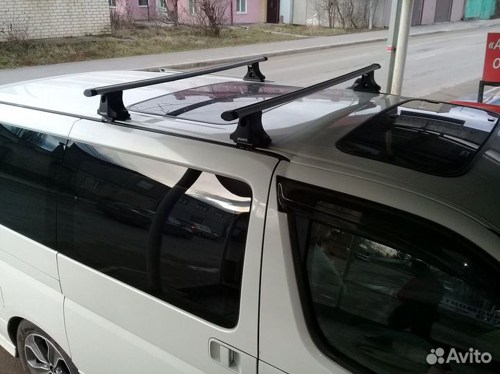 Багажник на крышу Ниссан Эльгранд аэродинамика