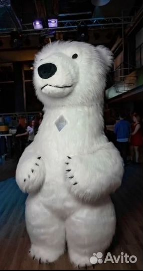 Белый мишка поздравление / ted