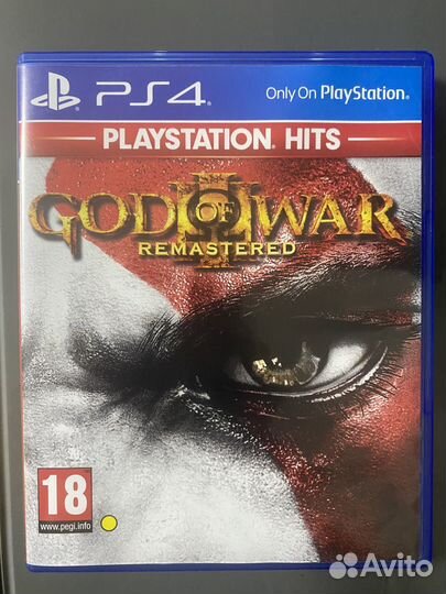 God of war 3 remastered ps4 диск