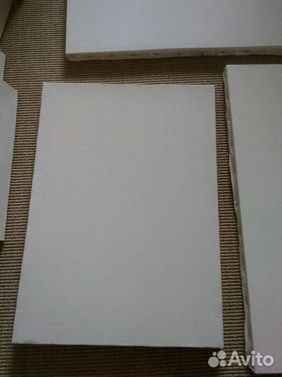 Грунтованные холсты и картон