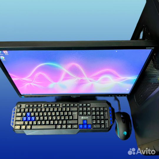 Отличный пк / Intel Core i3, 8gb, SSD, HDD