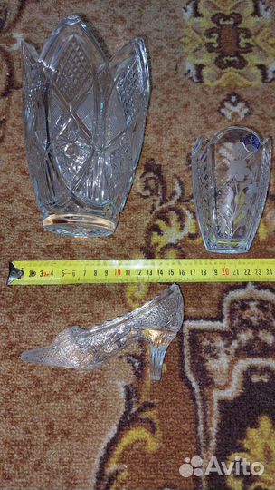 Ваза хрусталь СССР