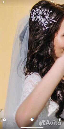 Свадебное украшение для волос