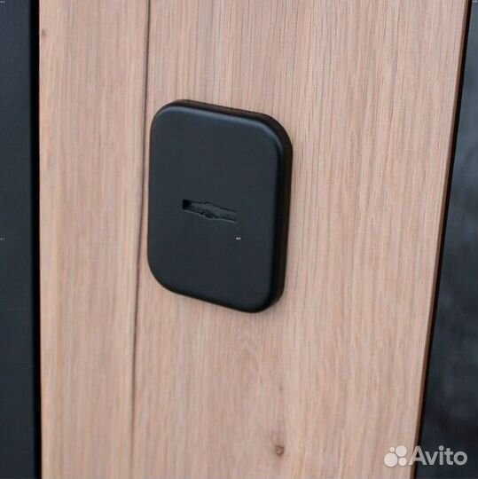 Дверь входная Шагрень Чёрная металлическая шумо-изоляционная