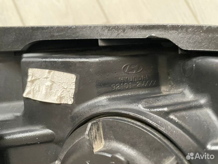 Фара передняя левая хендай сантафе 3 дм 2016