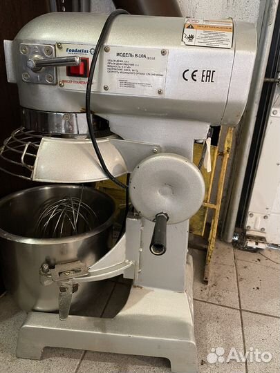Продается миксер планетарный Foodatlas B-10A Eco